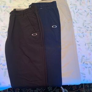 3 pairs Oakley golf pants 36x32 lot